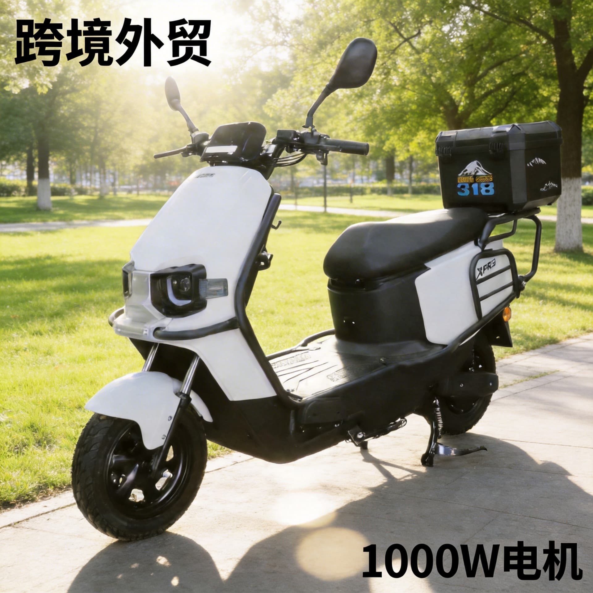 Custom Two-Wheel Electric Scooter Electric Motorcycle Factory Direct Cross-Border Battery-Powered Vehicle Source Wholesale Commuter