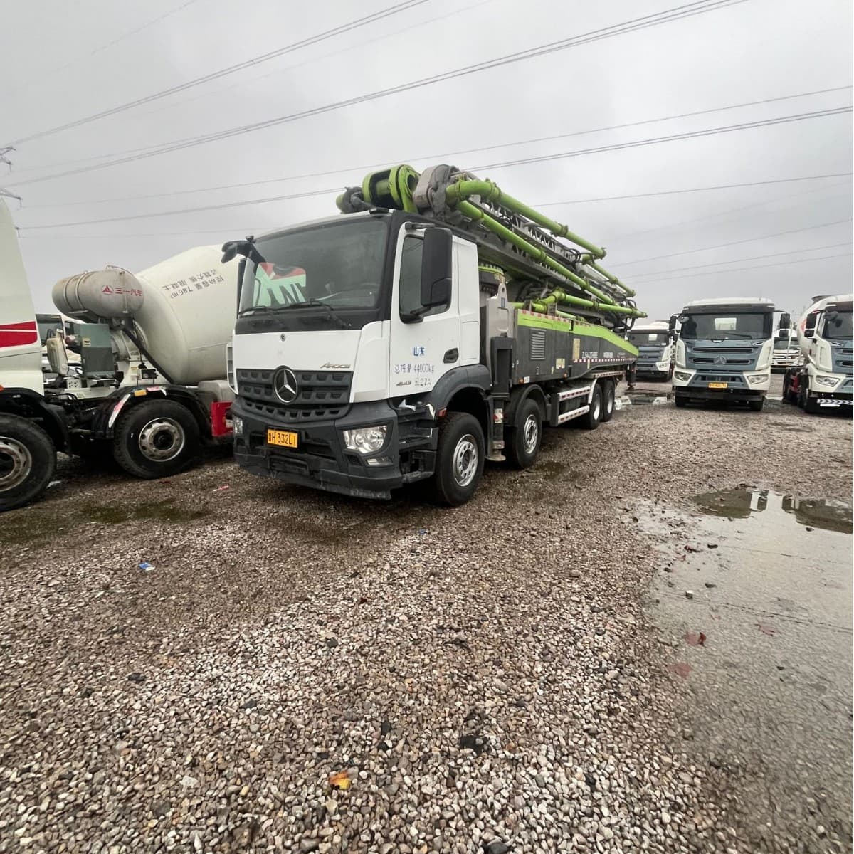 Zhonglian Concrete Boom Pump Truck Cement Pump Mixer 43m Small Concrete Pump Truck