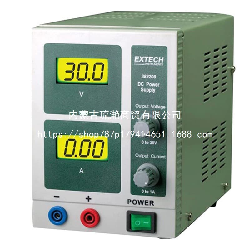 Extech 382200 Adjustable 30V Single Output DC Power Supply
