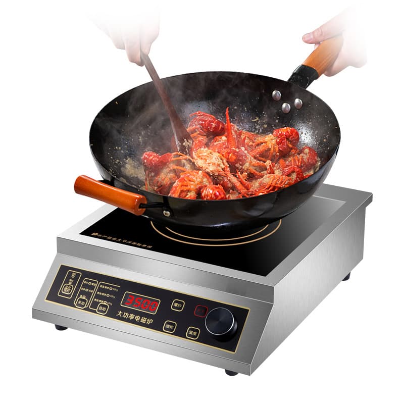 3500W Tabletop Stainless Steel Induction Cooker (Pure Copper)
