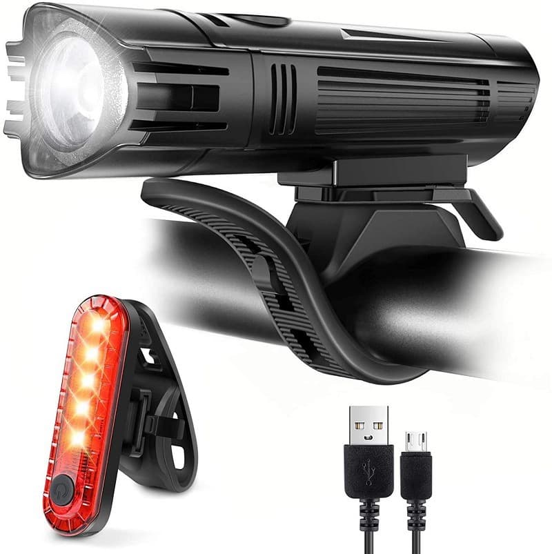 Cross-border Cycling Super Bright Road Mountain Bike Light Rechargeable Bicycle Light Bike Front Light Night Riding Bicycle Light