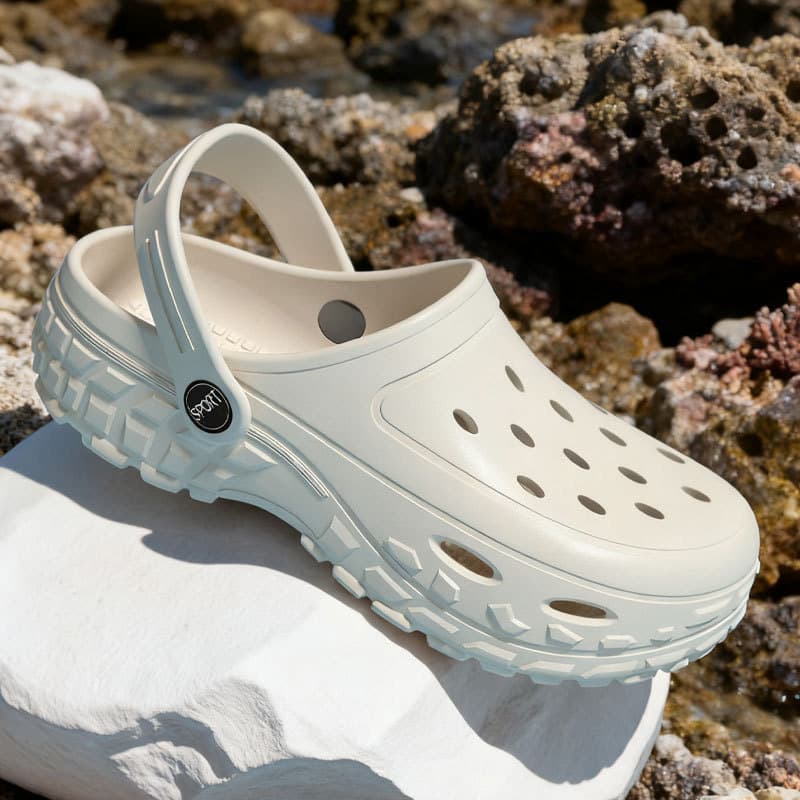 Drift Crocs Women's Summer New Fashion Couple Sandals Tire Sole Lightweight Soft Sole Clogs Sandals
