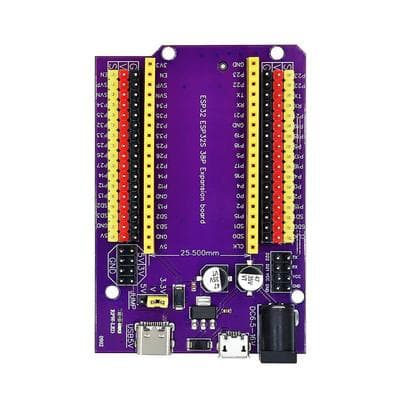 ESP32S 38-pin Purple Expansion Board for IoT Development: NodeMCU-32S Lua Wifi Serial Port