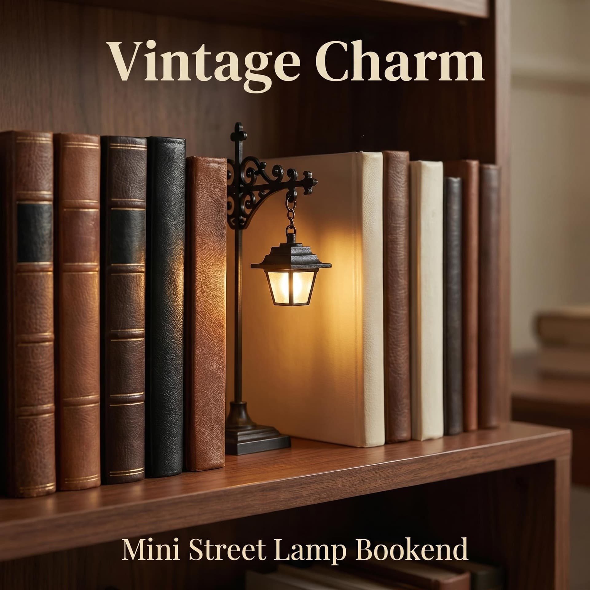 New Cross-Border Product Library Lantern - Decorative Bookshelf Lighting