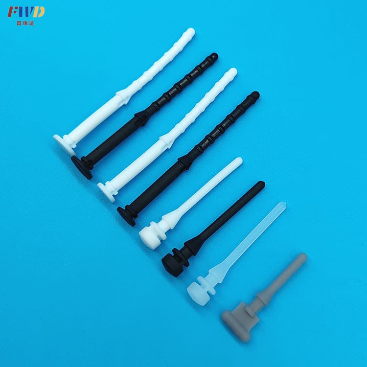 Computer Case CPU Cooling Fan Silicone Pins, Mounting Clips, Tool-Free Installation, Shock-Absorbing and Vibration-Resistant