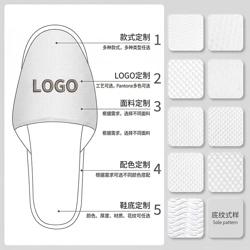 Hotel, guesthouse, and B&B disposable slippers for home, aviation, coral fleece, in stock, travel, beauty salon