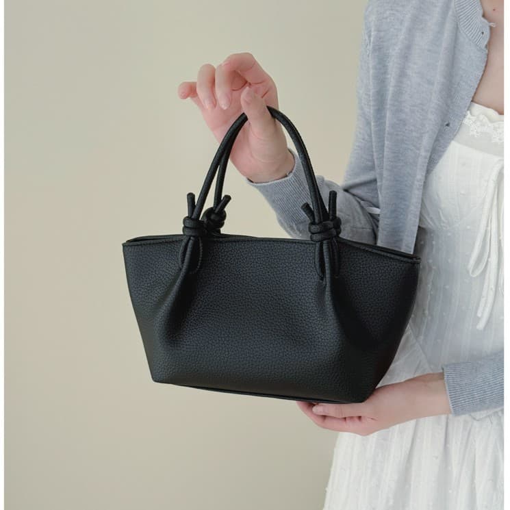 Cross-border Trendy Women's Bag 2026 New Fashion Design Drawstring Handled Basket Bag Casual Versatile Crossbody Bag
