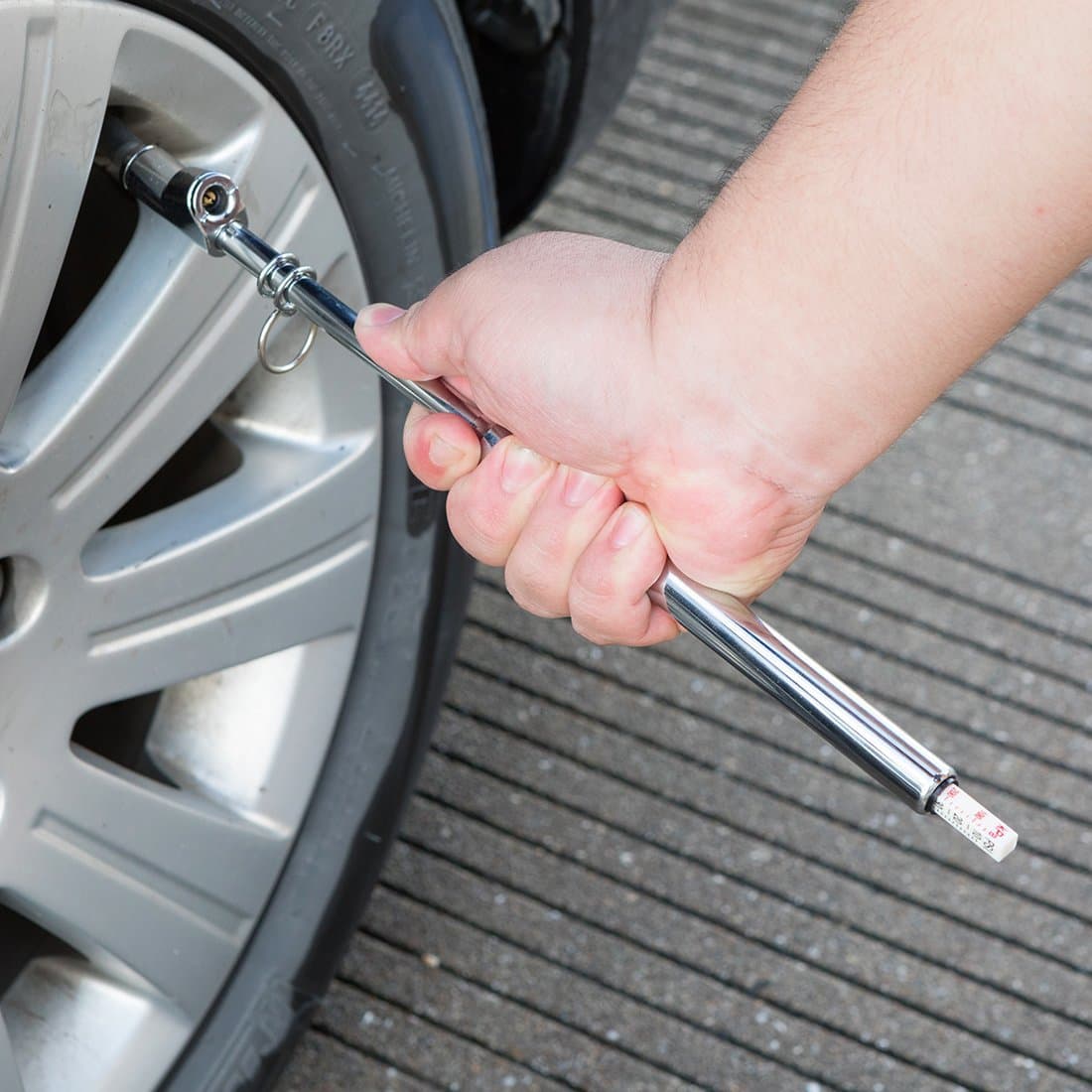 Tire Pressure Gauge Tire Pressure Gauge Pressure Gauge Straight Double-ended Tire Pressure Tester Pen