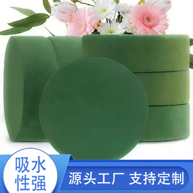 Flower mud round flower mud eternal flower bucket with preserved flower mud wedding flowers decoration cylindrical flower mud