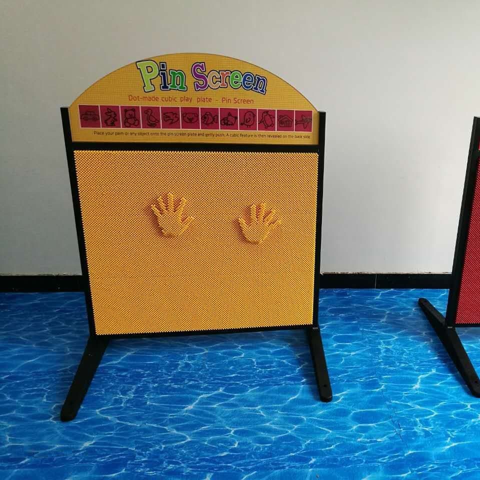 3D Pin Sculpture Art, Playful Castle Amusement Equipment, Viral Wall Printing Interactive Pin Mold