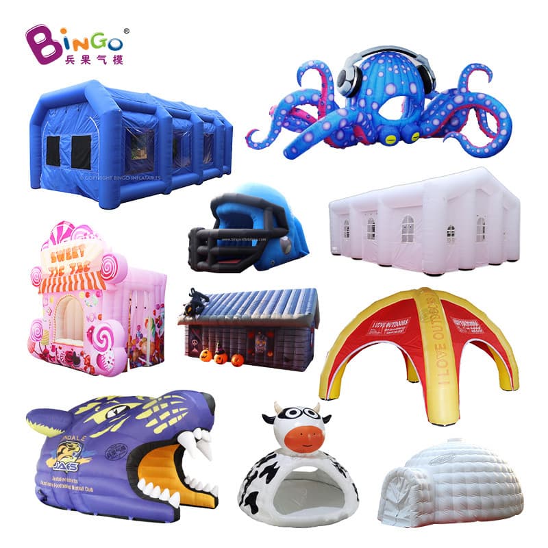 Bingo Inflatable Tent Export Inflatable Tent Outdoor Passage Tent Inflatable Outdoor Exhibition Rainproof Tent