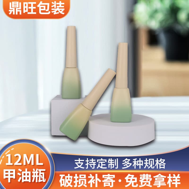 Wholesale 12ml nail polish glue bottle, nail polish glass empty bottle, manicure bottle, nail polish glue functional glue bottle