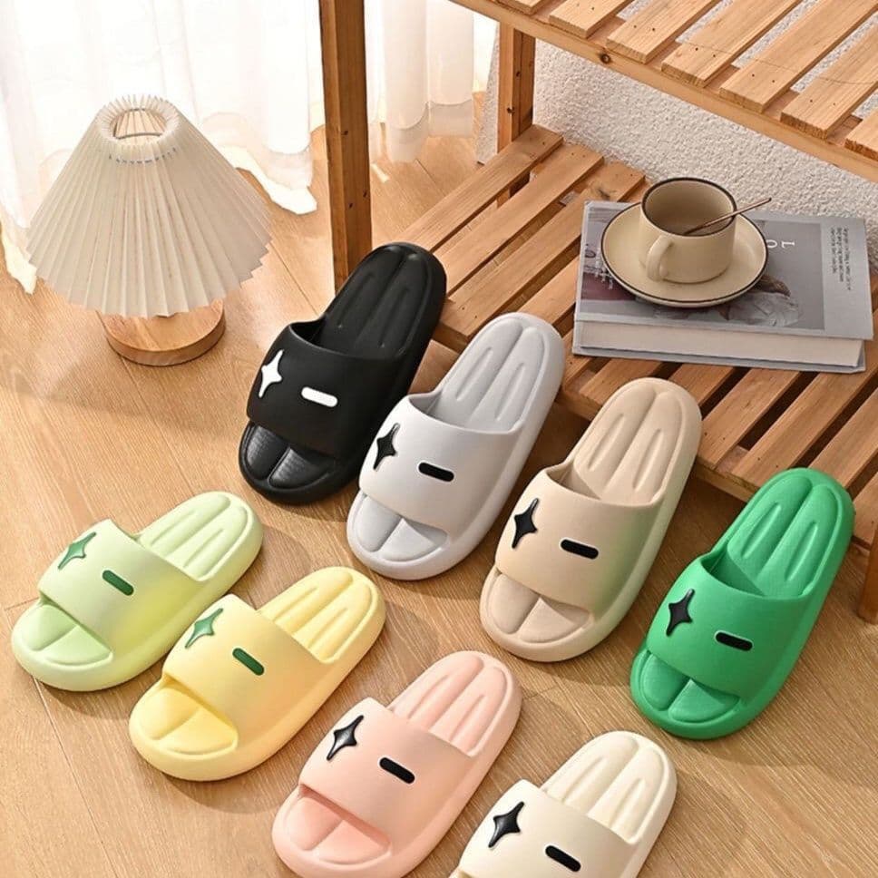 New Summer Men's Cloud-Like Slippers Outdoor Casual Sports Non-Slip Wear-Resistant Beach Couple Sandals Wholesale