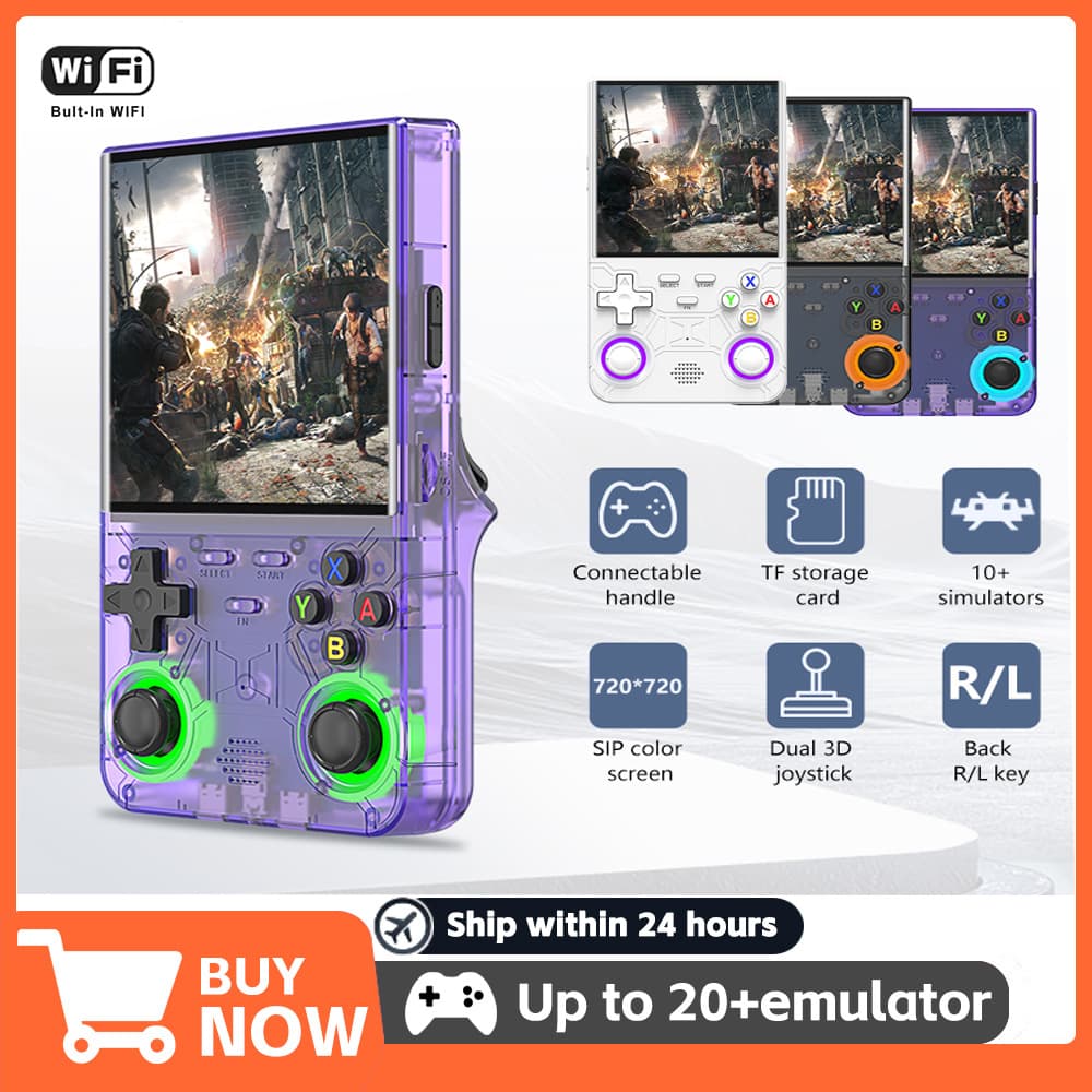 New R36 Ultra open source handheld game console 4.0-inch screen R36S portable retro handheld arcade cross-border
