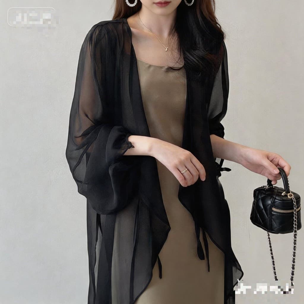 New 2026 Trendy Chinese-Style Sun Protection Cardigan for Women, Thin, Loose, Breathable UV Jacket