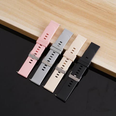 Watch band in stock, 20mm universal interface TPU band compatible with Huawei, Samsung and other smartwatch bands