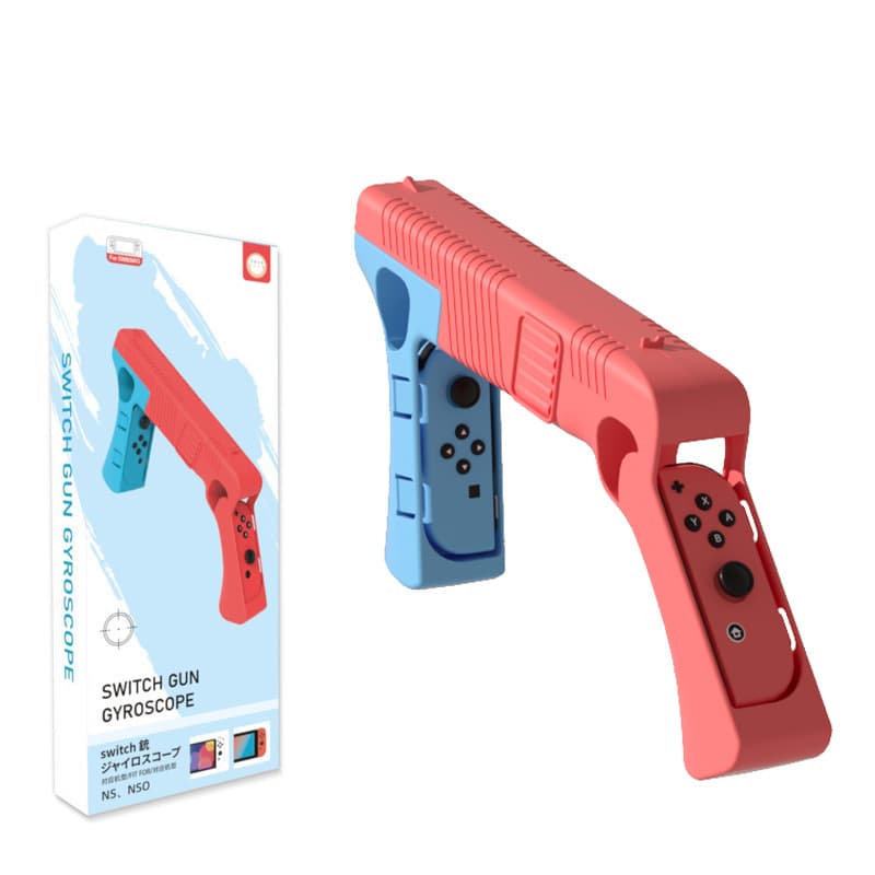 Gunstock for Switch/OLED with Motion Control Grip, Joy-Con Shooting Handle, NS Gunstock Accessory