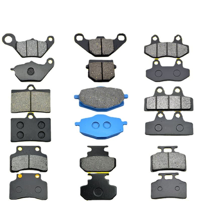 Electric Motorcycle and Scooter Brake Pads, Disc Brake Pads for Hydraulic Pump, Front and Rear Disc Brake Pads, Oil Brake Pads