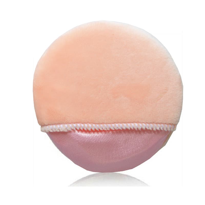 Powder puff loose powder puff dry powder puff makeup artist special large round hook puff disposable studio flocked powder puff