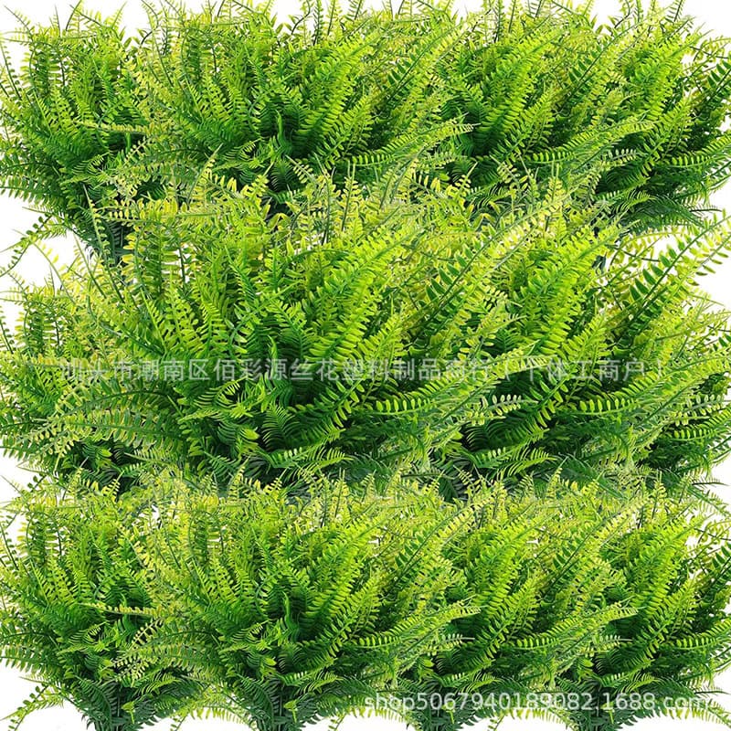 Cross-border spot high-simulation Persian grass leaves and stems, vines, fern ferns, decorative real green plants for home decoration