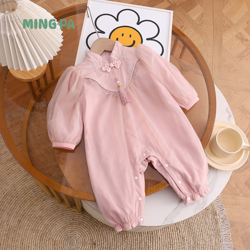 Women's Autumn Collection Baby Clothes Footies Cotton Material Outerwear For Spring Autumn