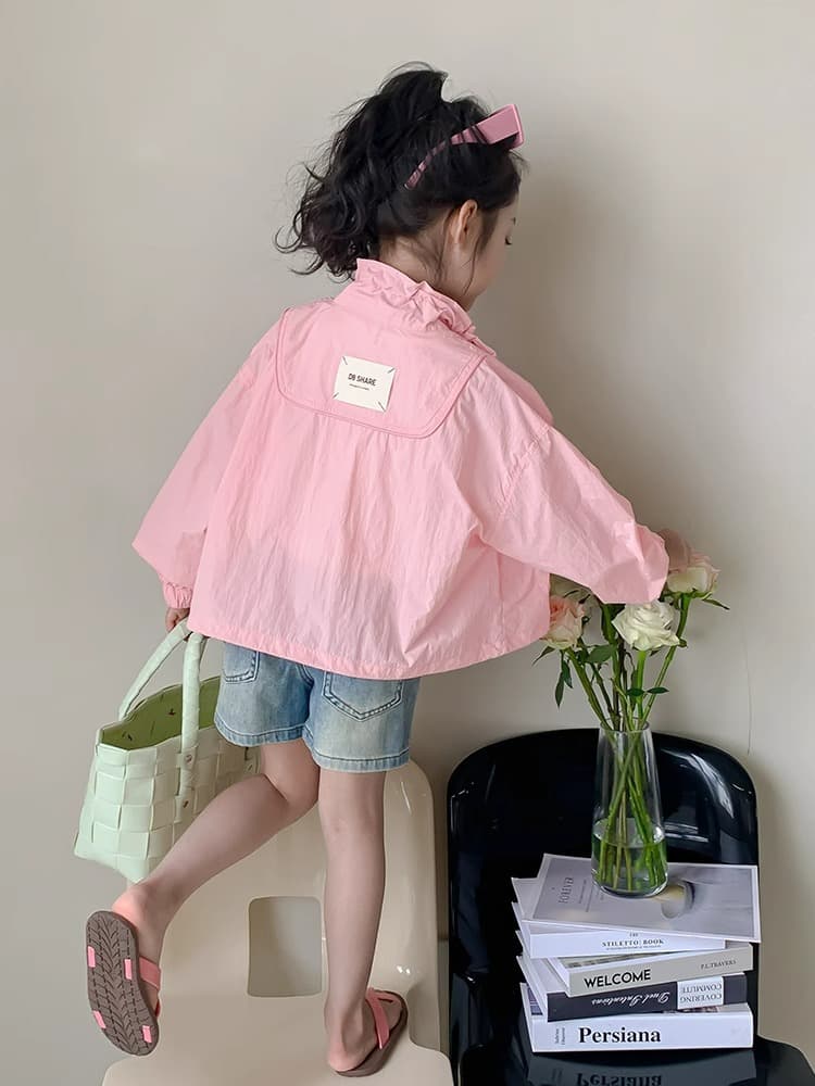 Girls' Sun Protection Clothing, Summer 2026 New Style, Ice Silk Sun Protection Clothing, Lightweight Outerwear