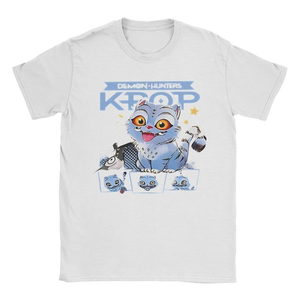 2025 Cross-border European Size Derpy Tiger Kpop Demon Hunter Huntrix Clothing Cross-border Trendy Brand