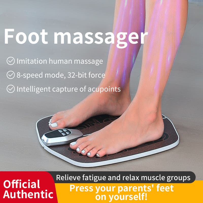 New EMS Foot Massage Mat Foot Therapy Machine Foot Pulse Massager Microcurrent Foot Physiotherapy