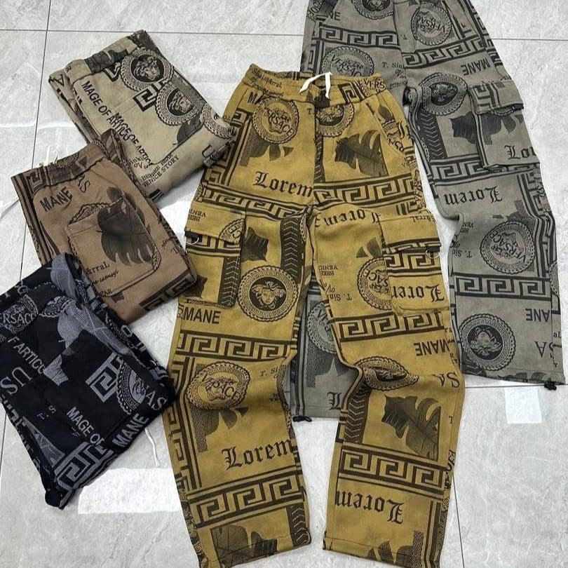 Cargo Jeans Men's Slim Straight Versatile Trendy Long Pants Boyfriend Jeans