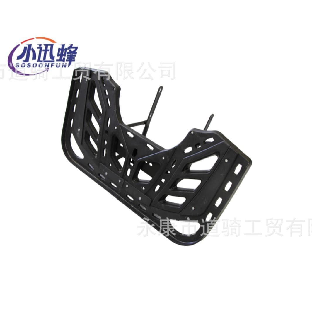 Modified Beach Buggy Parts ATV Big Bull Motorcycle Frame Rear Cargo Rack Protection Plate Luggage Rack Factory Direct