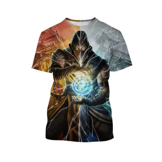 Fashion New Mortal Kombat 11 3D Print T-Shirt Fighting Men Women Short Sleeve t Shirt