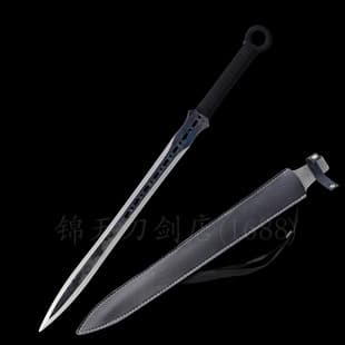 Thickened Tang Hengdao Long Knife Tactical Series Sword Longquan Outdoor Car Self-Defense One-Piece Formed Legal Unsharpened