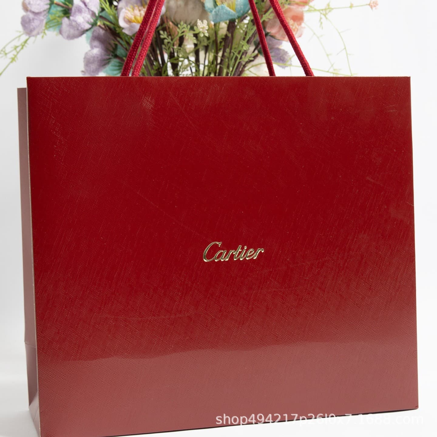 1:1 Replica Quality European and American Luxury Boutique Big Brand Carti** Handbag Paper Bag Custom Printed LOGO