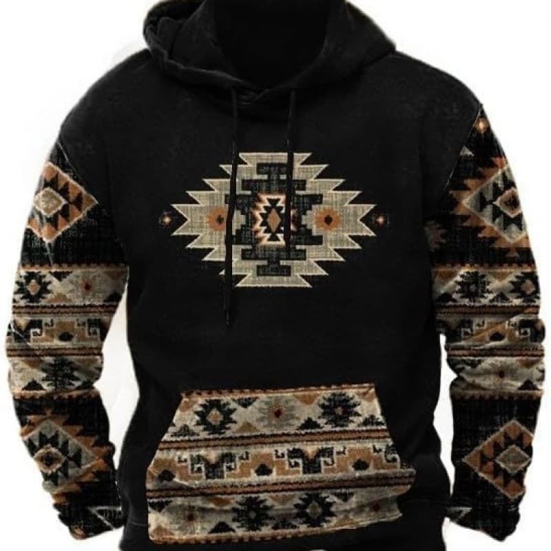 Amazon Independent Station 3D Print Cross-Border Hoodie Men's Hot Selling 3D Hoodie with Drawstring and Pockets