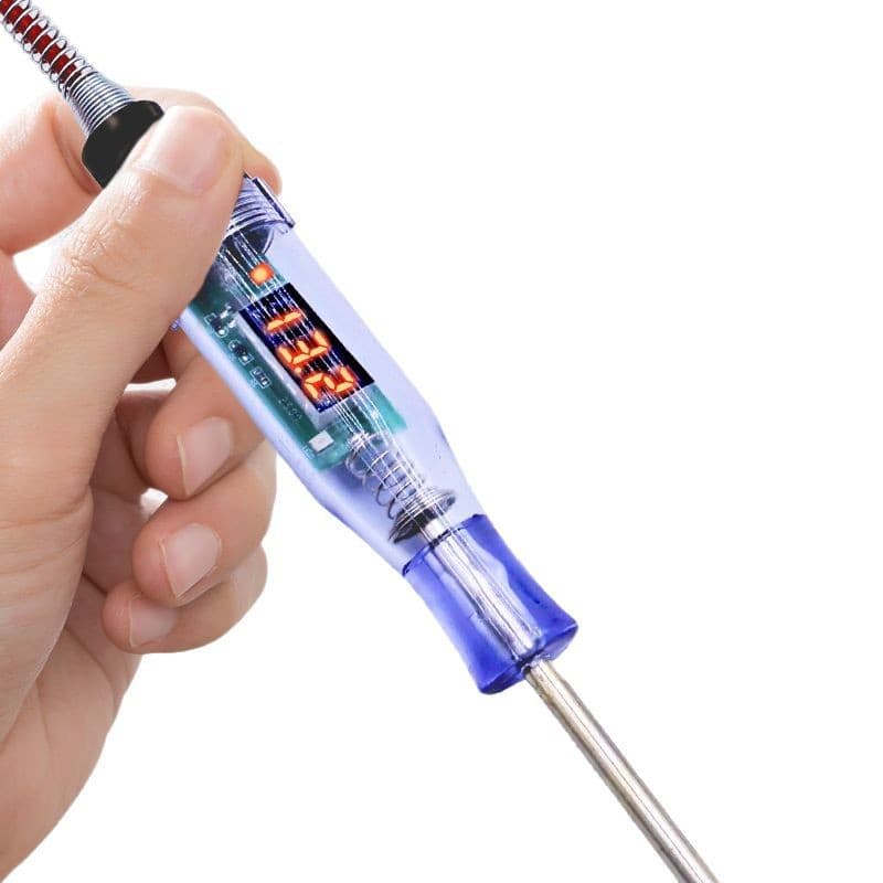 Car Truck Electric Vehicle Voltage Test Pen 3V 12V 24V 48V 60V 72V 90V 120V Digital Display Automotive Repair Tester
