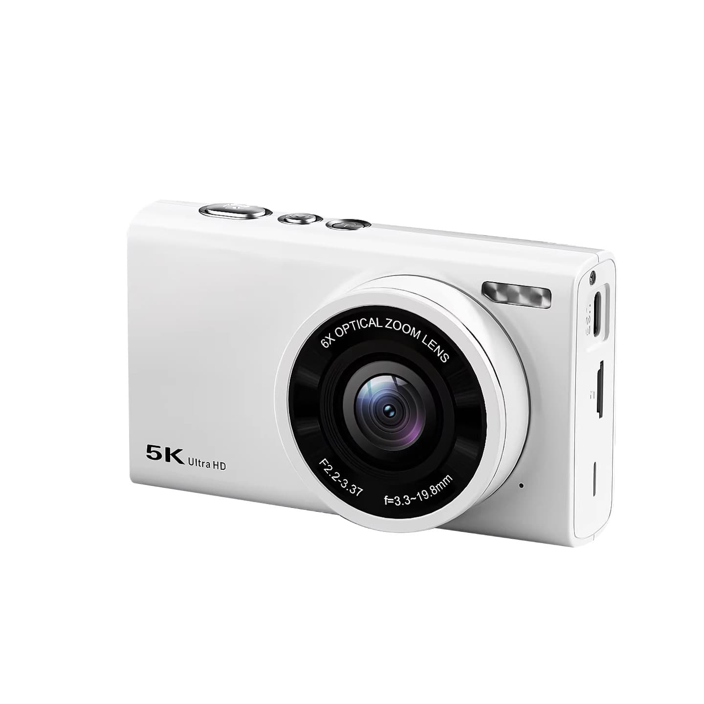 Cross-border Exclusive 5K HD Dual-Screen Digital Camera for Students Beginner Photography Lifestyle Vlog Beauty Cross-border Exclusive