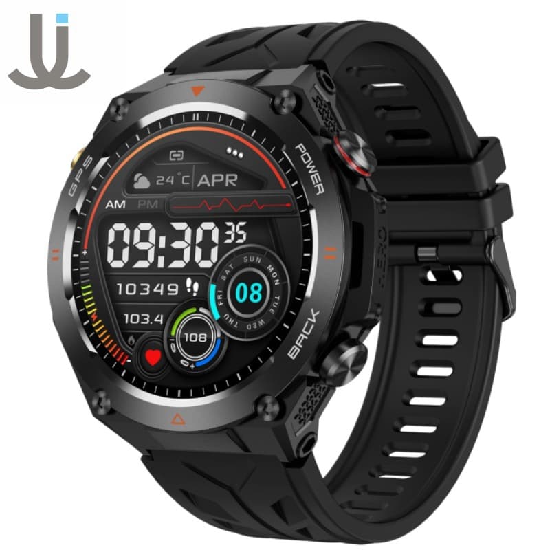 Cross-border New KC82 Smart Watch GPS Black Technology Watch Altitude Barometer Compass Bluetooth Calling Watch