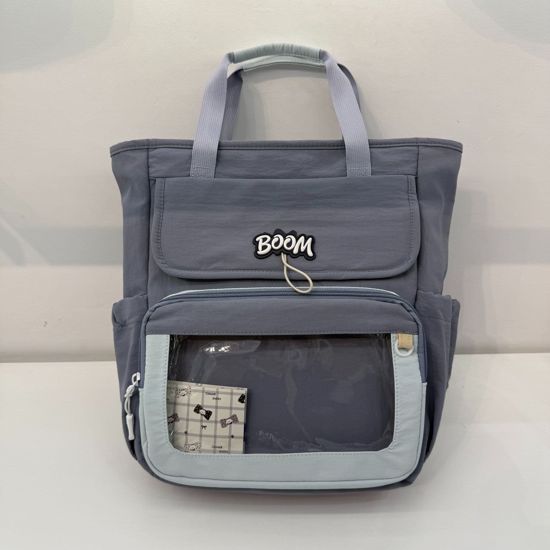 2026 New Student Tutoring Bag, Color-Blocking Trendy Style for Boys and Girls, Lightweight Crossbody Handbag for Homework and Classes