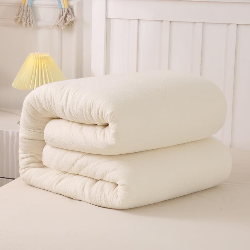 Premium [Multiple Specifications Available] Quilt, Cotton Wadding, Autumn/Winter Filling, Bed Mattress, Student Quilt, Cotton Batting Mattress.