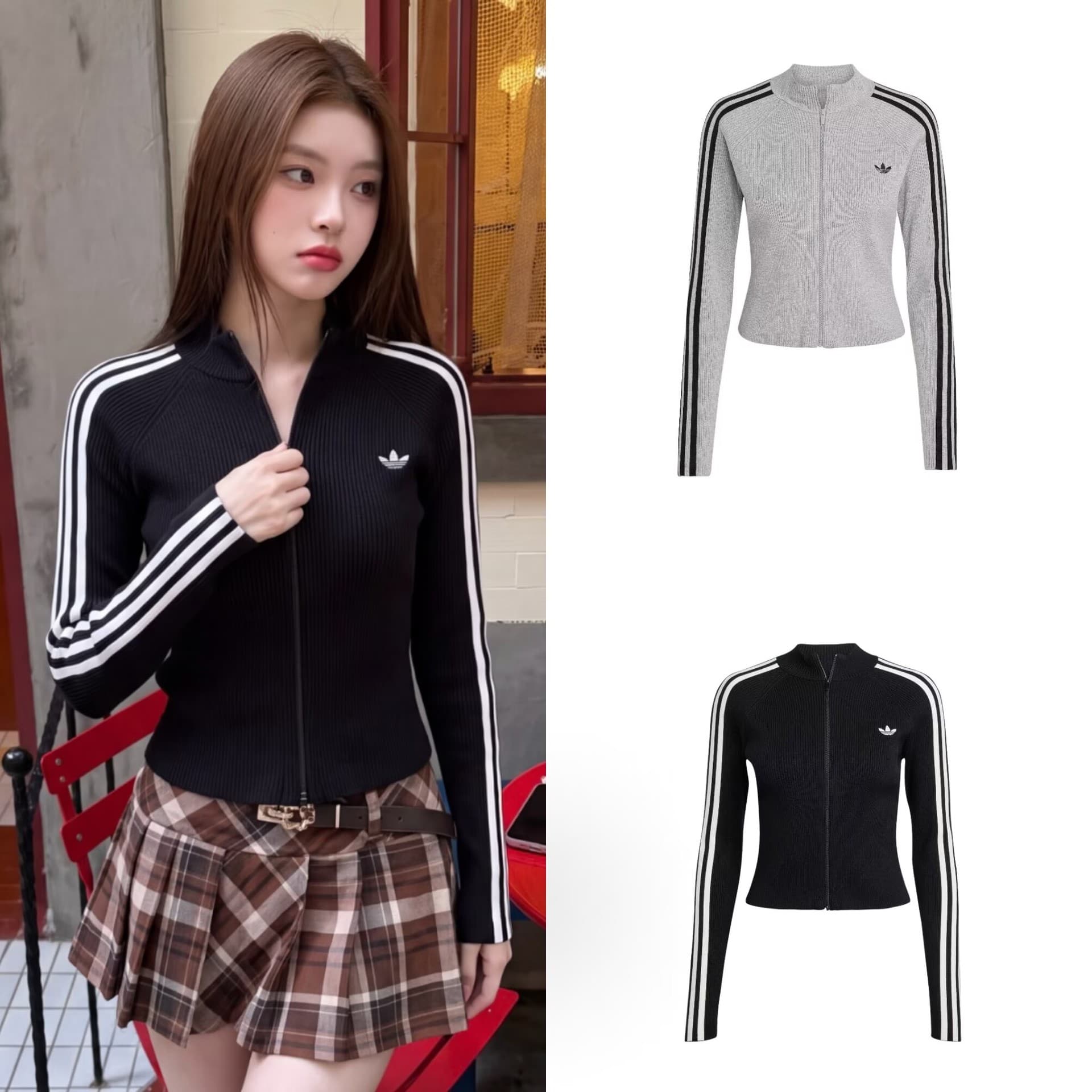 Clover Women's Outerwear 2026 Fall New Style Clover Casual Korean Versatile Knit Stand Collar Short Jacket