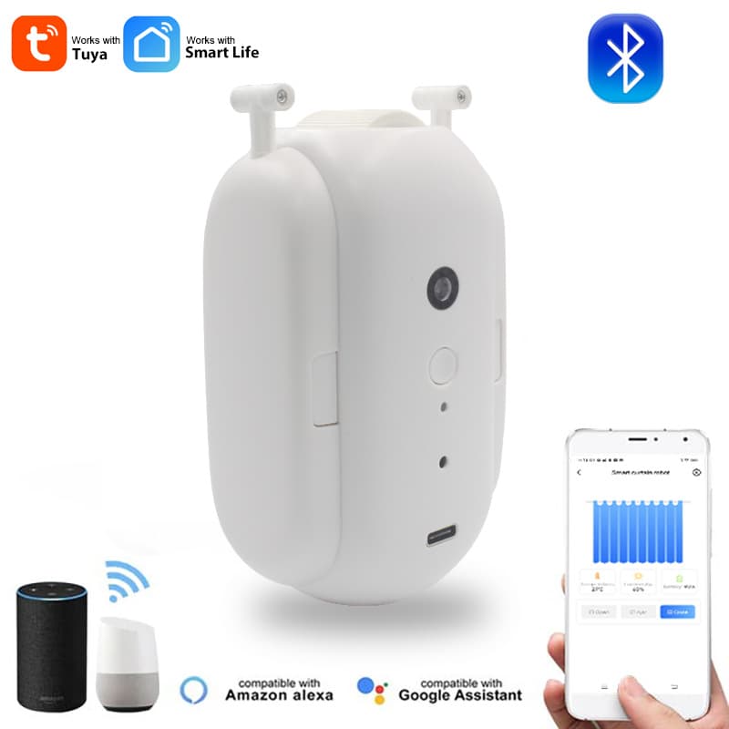 Smart Home Blind Robot Partner Wireless Bluetooth Remote Control Electric Curtain Switch without Track Timer Schedule