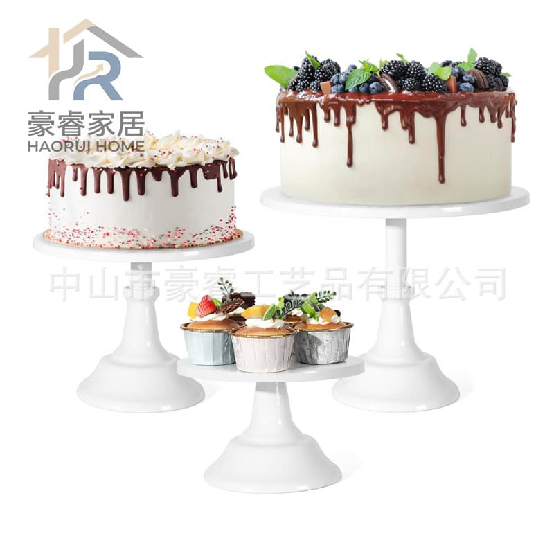 Hotel decoration dessert plate wedding props cake stand wedding scene layout dessert table restaurant dessert table