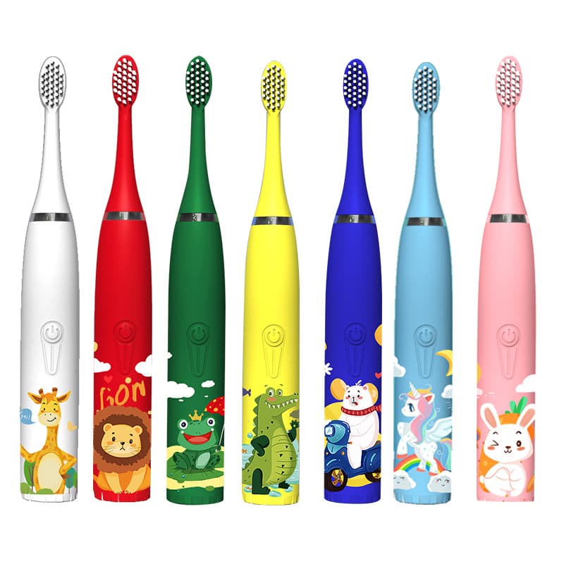 Cross-border Hot Selling Sonic Electric Toothbrush, Soft Bristle, Rechargeable, Children's Electric Toothbrush Gift