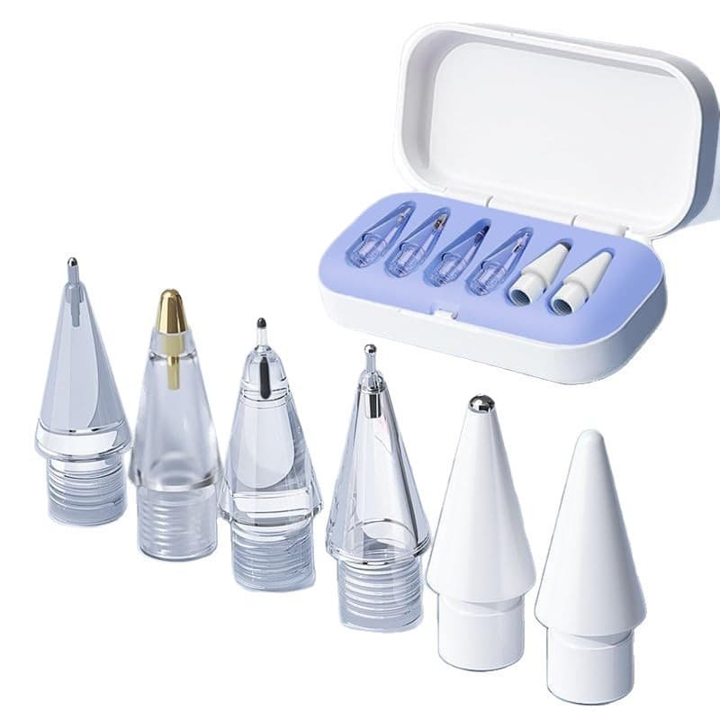 Compatible with Apple Pencil Pro tips, universal for 1st and 2nd generation iPencil modification replacement nibs.