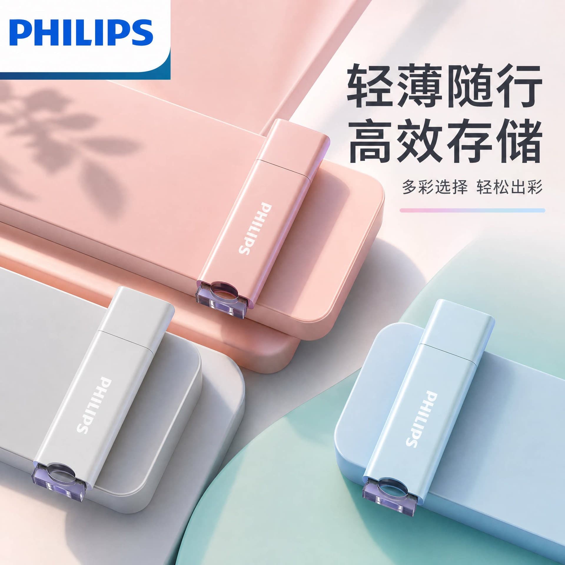 Creative Philips USB Flash Drive 10UA High Speed Advertising Promotional Gifts Bid Proposal Business Exhibitions 32GB 64GB
