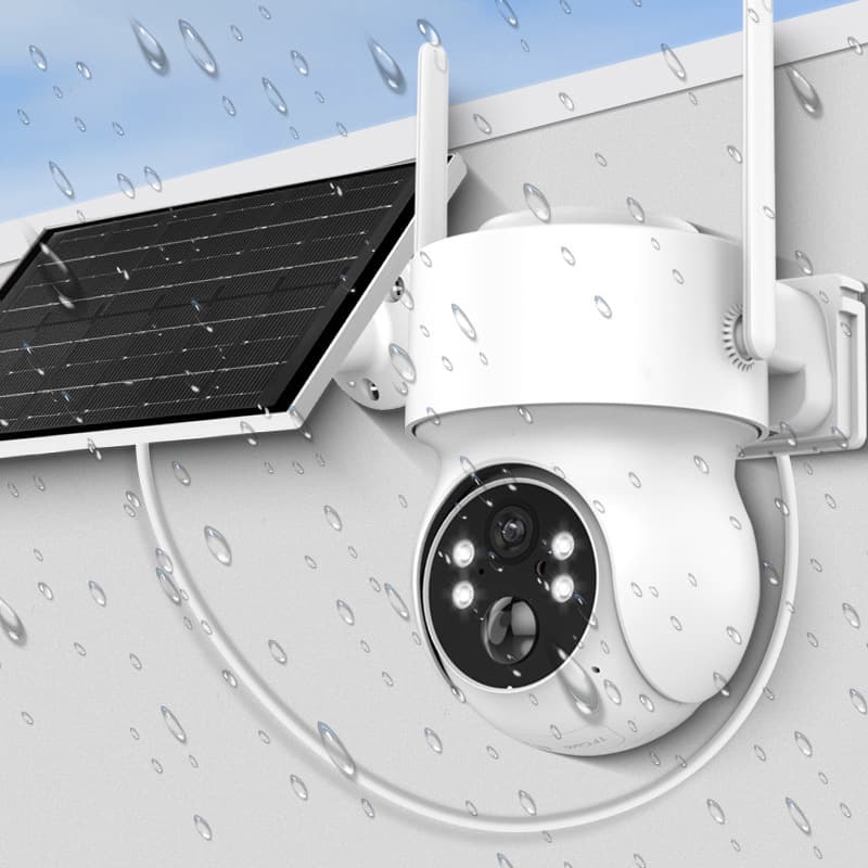 Free Shipping Solar Camera icsee Surveillance Camera WiFi Camera New Model