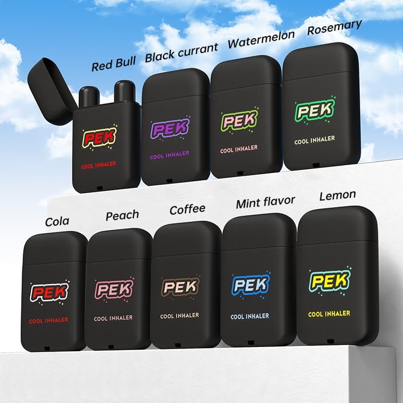 PEK Double Head Flip Top Vapor Rub Anti-Car Sickness Cooling Oil