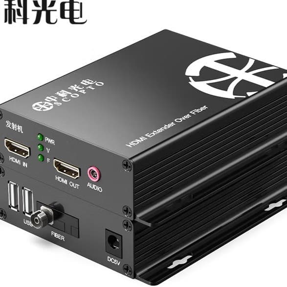 Zhongke Optoelectronics HDMI video optical transmitter extender KVM high-definition FC interface ZK-HDMI-RAU-FC