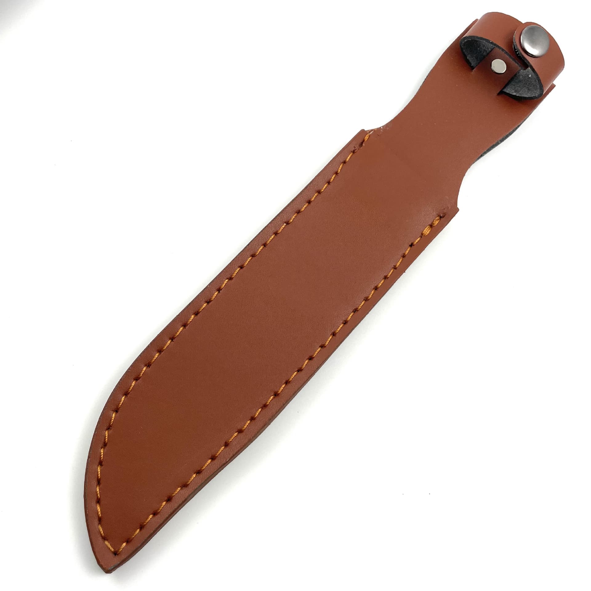 Cross-border Kaba 1217 Outdoor Straight Knife Accessory Sheath, Second Layer Leather, High-Quality Leather Sheath, Wear-Resistant Cowhide Sheath