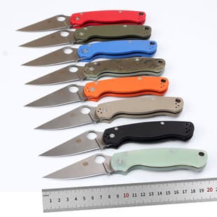 Best-selling Spider C81 Outdoor Knife Folding Knife Self-Defense Knife Portable G10 Handle Multi-function Folding Knife
